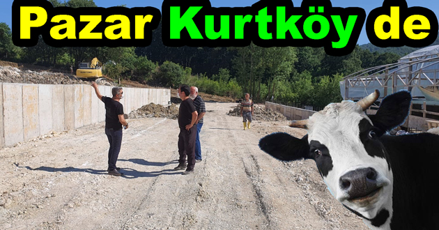 Kurban pazarı Kurtköy de kuruldu