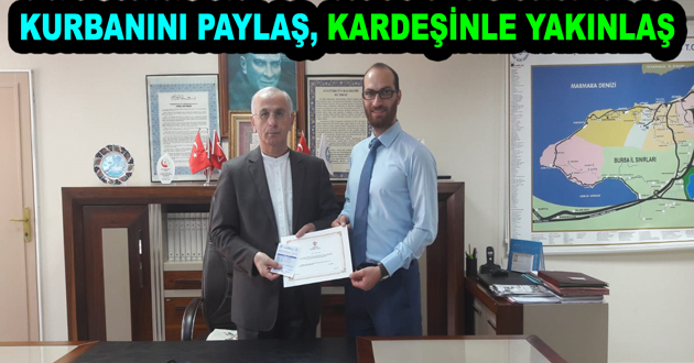 KURBANINI PAYLAŞ, KARDEŞİNLE YAKINLAŞ