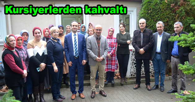 Kursiyerlerden kahvaltı