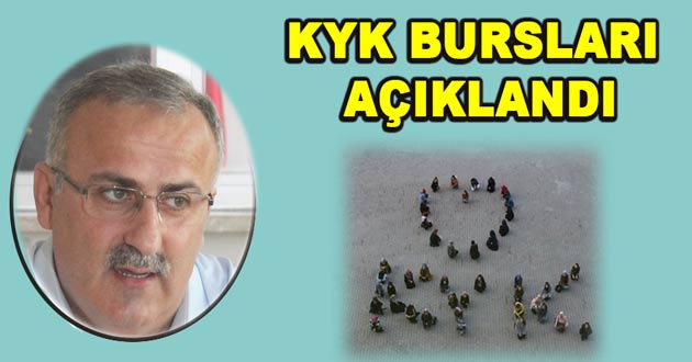 KYK BURSLARI AÇIKLANDI
