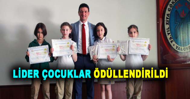 LİDER ÇOCUK TARIM KAMPINA KATILAN ÖĞRENCİLERE ÖDÜLLENDİRİLDİ