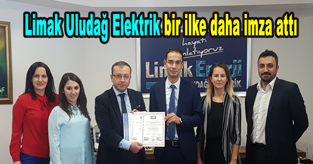 Limak Uludağ Elektrik bir ilke daha imza attı