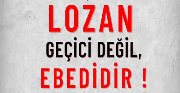 LOZAN ÜLKENİN TAPUSUDUR
