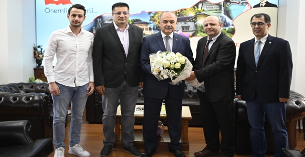 MAKİNA MÜHENDİSLERİNDEN VALİYE ZİYARET