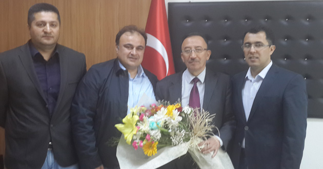 MAKİNE MÜHENDİSLERİNDEN REKTÖRE ZİYARET