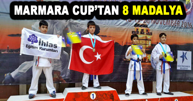 MARMARA CUP’TAN 8 MADALYA