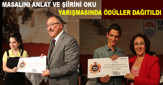 MASALINI ANLAT VE ŞİİRİNİ OKU YARIŞMASINDA ÖDÜLLER DAĞITILDI