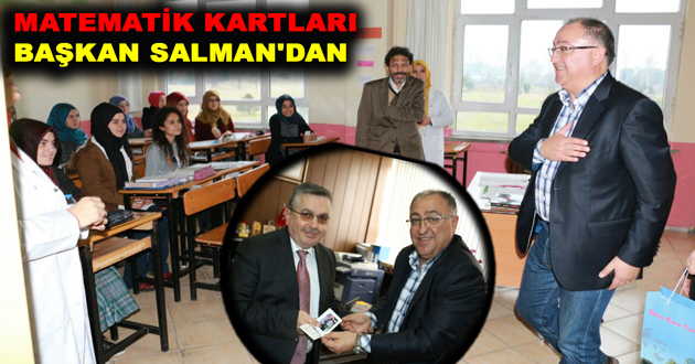 MATEMATİK KARTLARI BAŞKAN SALMAN'DAN