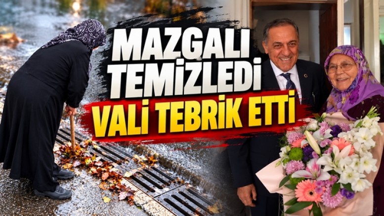 MAZGALI TEMİZLEYEN REMZİYE TEYZEYİ YALOVA VALİSİ UNUTMADI