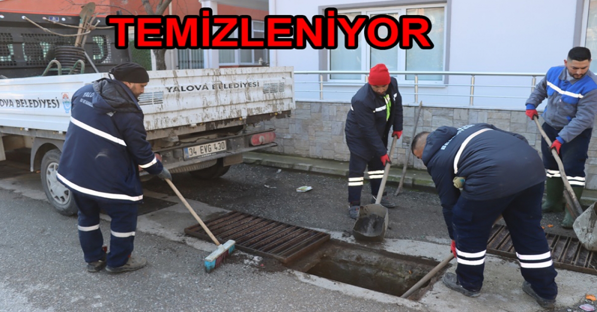 Mazgallar temizleniyor