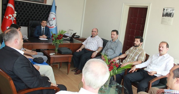 MEB MÜDÜRÜ METE'YE YOĞUN İLGİ