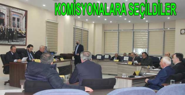 MECLİS ÜYELERİ KOMİSYONLARA SEÇİLDİ