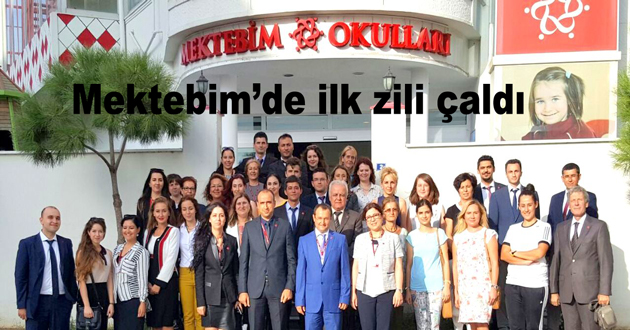 Mektebim’de ilk zili çaldı