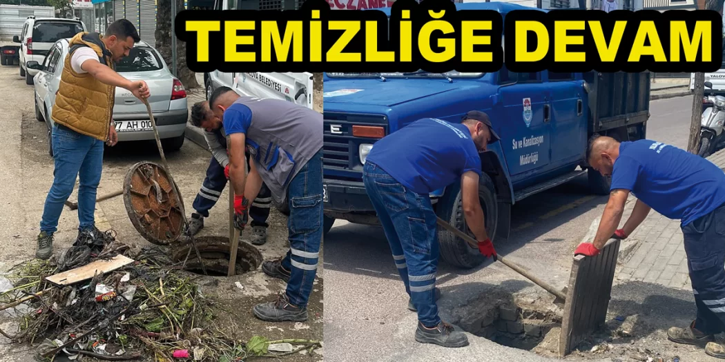 MENFEZ VE MAZGALLAR TEMİZLENİYOR