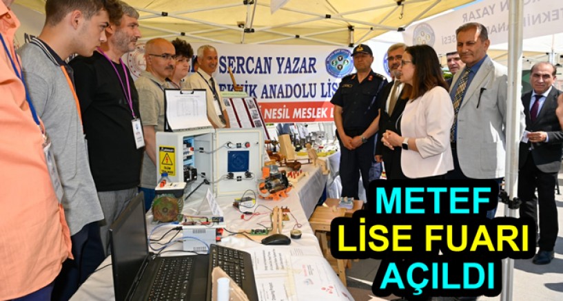 MESLEKİ VE TEKNİK EĞİTİM FUARI YALOVA'DA AÇILDI