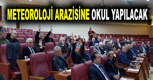 METEOROLOJİ ARAZİSİNE OKUL YAPILACAK