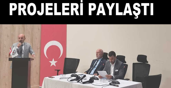 METİN ORAL 2023'ÜN ALTIN PROJELERİNİ AÇIKLADI