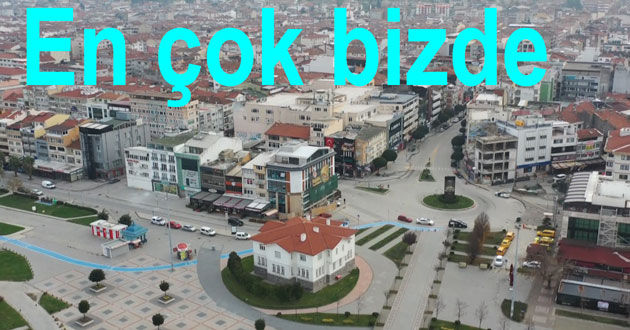 Metrekareye en çok insan Yalova yaşıyor