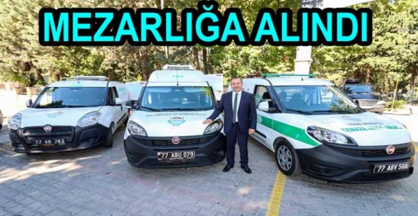 MEZARLIĞA 3 ARABA ALINDI