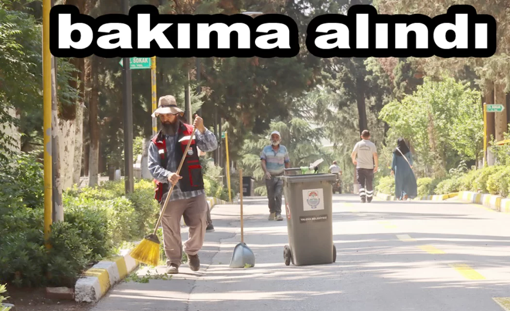 MEZARLIK BAKIMA ALINDI
