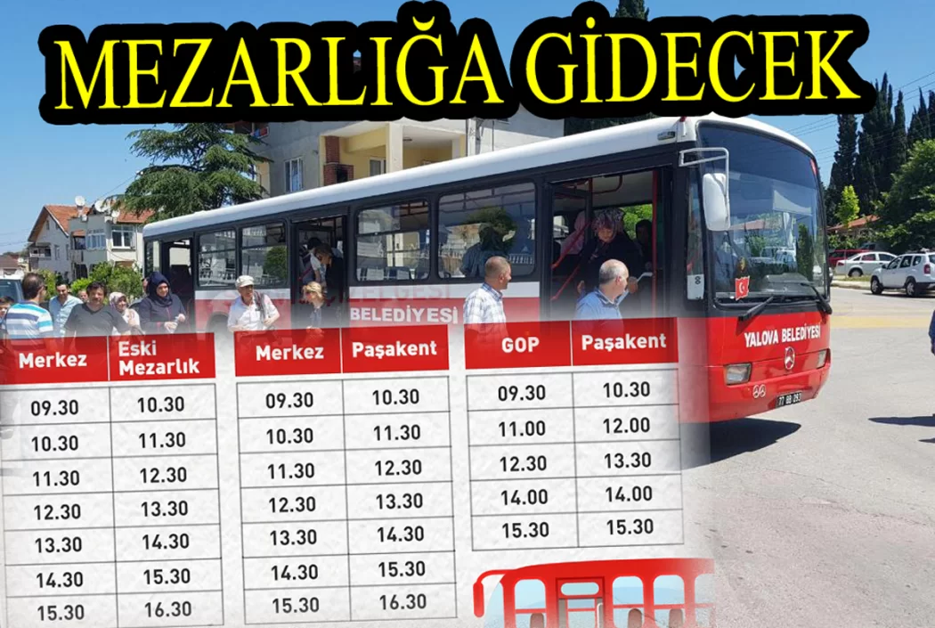Mezarlık servisi ücretsiz