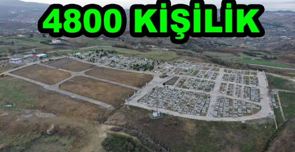 MEZARLIK YALOVA’NIN 25 YILLIK İHTİYACINI KARŞILAYACAK