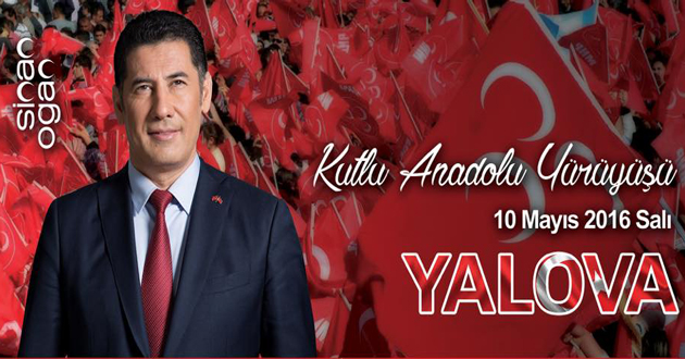 MHP BAŞKAN ADAYI SİNAN OĞAN YALOVA'DA