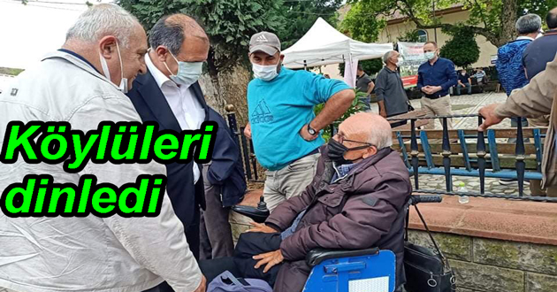MHP köylüleri dinliyor