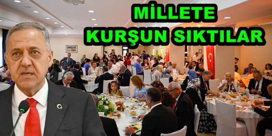 MİLLETİN PARASI İLE OKUYUP MİLLETE KURŞUN SIKTILAR