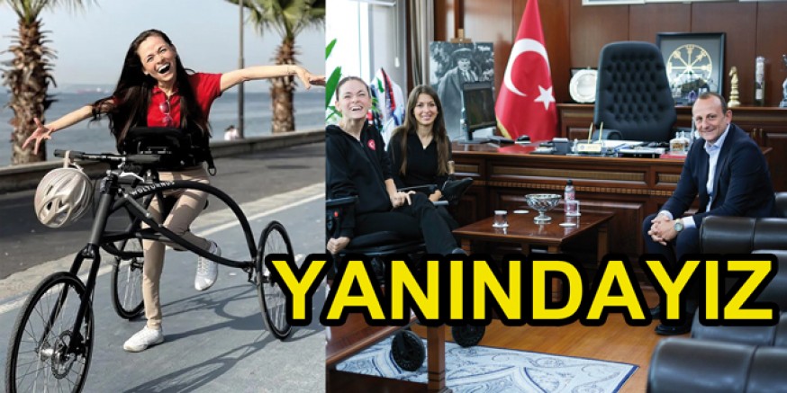 MİLLİ PARAATLETİZMCİ DOĞAN’IN YANINDA OLACAĞIZ
