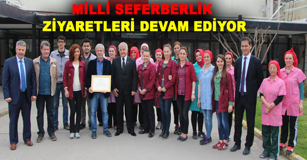 MİLLİ SEFERBERLİK ZİYARETLERİ DEVAM EDİYOR