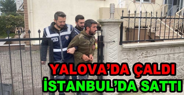 MİLYONLUK MAL ÇALAN HIRSIZ TUTUKLANDI