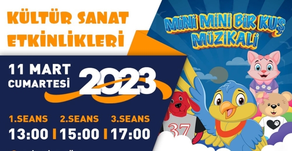 MİNİ MİNİ BİR KUŞ MİNİK İZLEYİCİLERLE BULUŞACAK