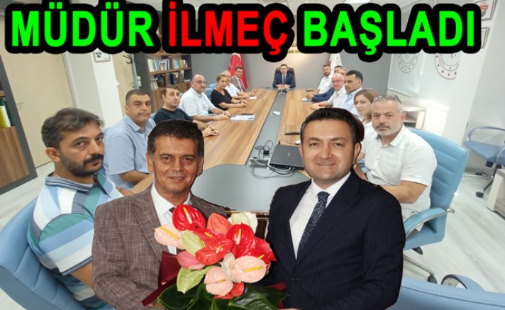 MÜDÜR İLMEÇ YALOVA’DA GÖREVE BAŞLADI