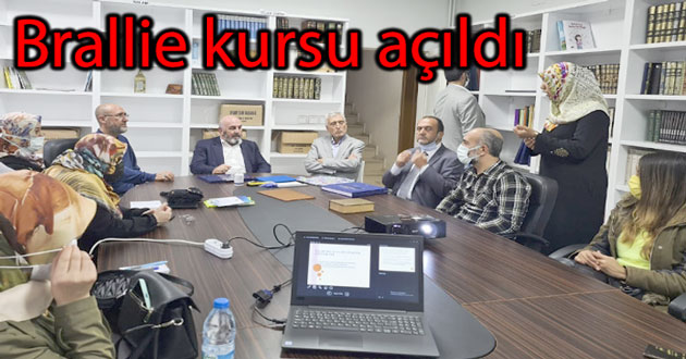 Müftülükten Braille kursu açtı
