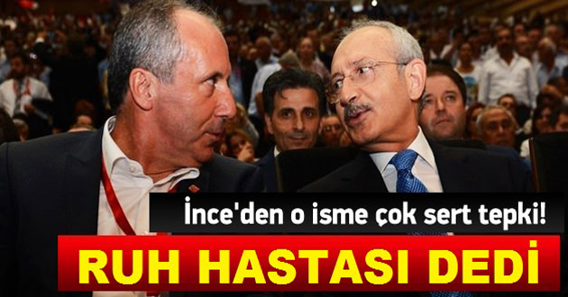 MUHARREM İNCE'DE ŞOK AÇIKLAMA 
