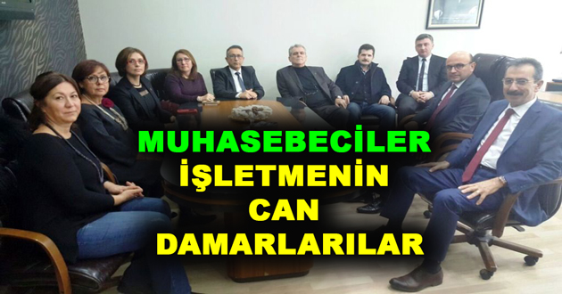 MUHASEBECİLER İŞLETMENİN CAN DAMARLARILAR