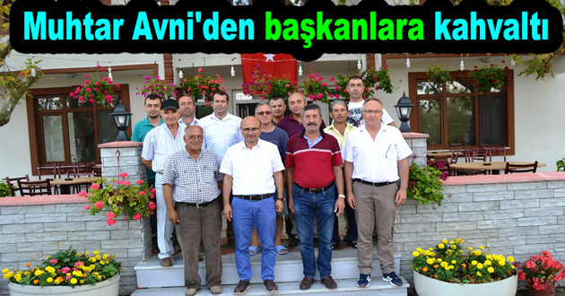 Muhtar Avni Başkanları topladı
