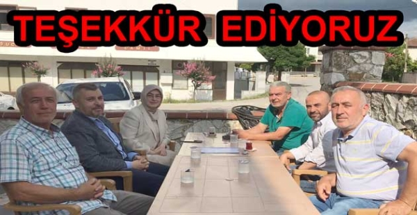 MUHTARLARDAN MELİHA AKYOL’A TEŞEKKÜR