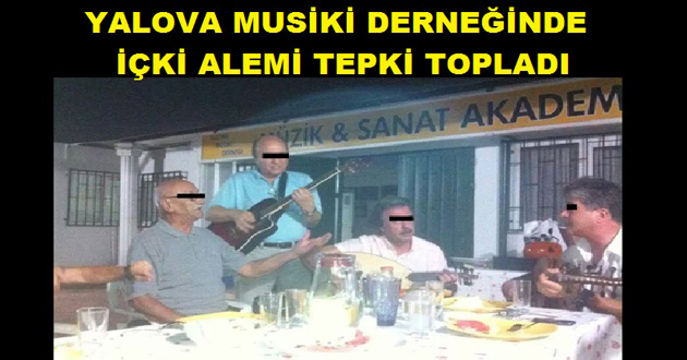 Musiki Derneğinde Alem Yaptılar