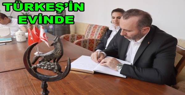 MUSTAFA TUTUK ALPARSLAN TÜRKEŞ’İ UNUTMADI
