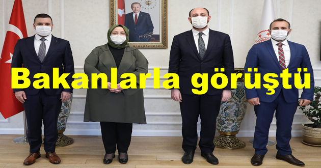 Mustafa Tutuk Bakan Selçuk ile görüştü