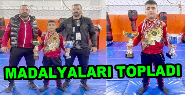 MUSTAFA VE KAAN, ALTINOVA’NIN GURURU OLDU