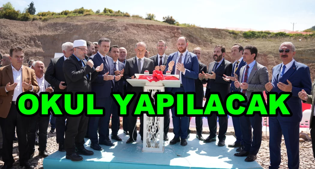 Negmar Ortaokulu’nun temeli atıldı