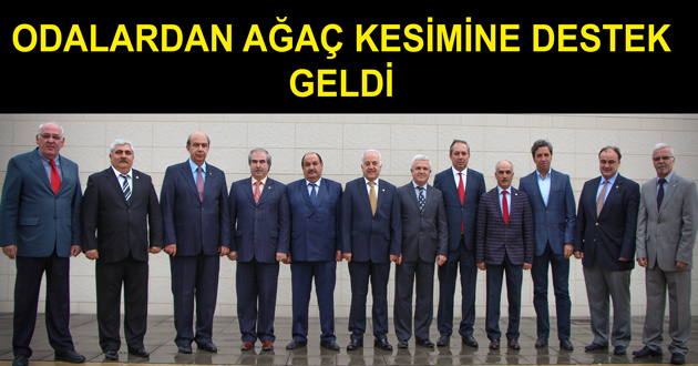 ODALARDAN AĞAÇ KESİMİNE DESTEK GELDİ