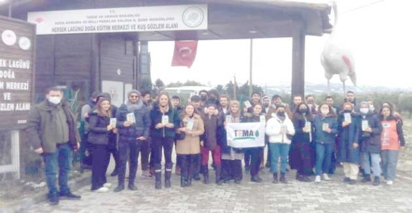 ​ÖĞRENCİLER LAGÜNE HAYRAN KALDI