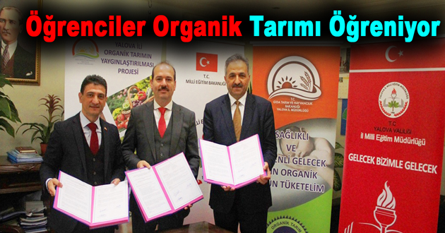 Öğrenciler Organik Tarımı Öğreniyor
