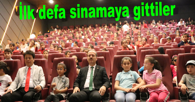 ÖĞRENCİLERİN İLK SİNEMA HEYECANI