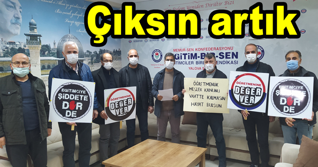 Öğretmen kanunu çıksın