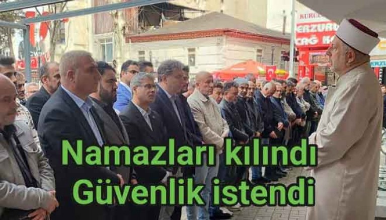 ÖĞRETMEN VE ÖĞRENCİLER İÇİN GIYABİ CENAZE NAMAZI KILINDI